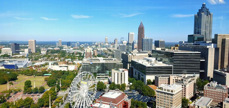 View of the Atlanta Georgia Skyline